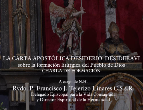 LA CARTA APOSTÓLICA DESIDERIO DESIDERAVI